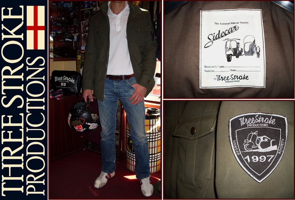 The Sidecar Society Jacket olive